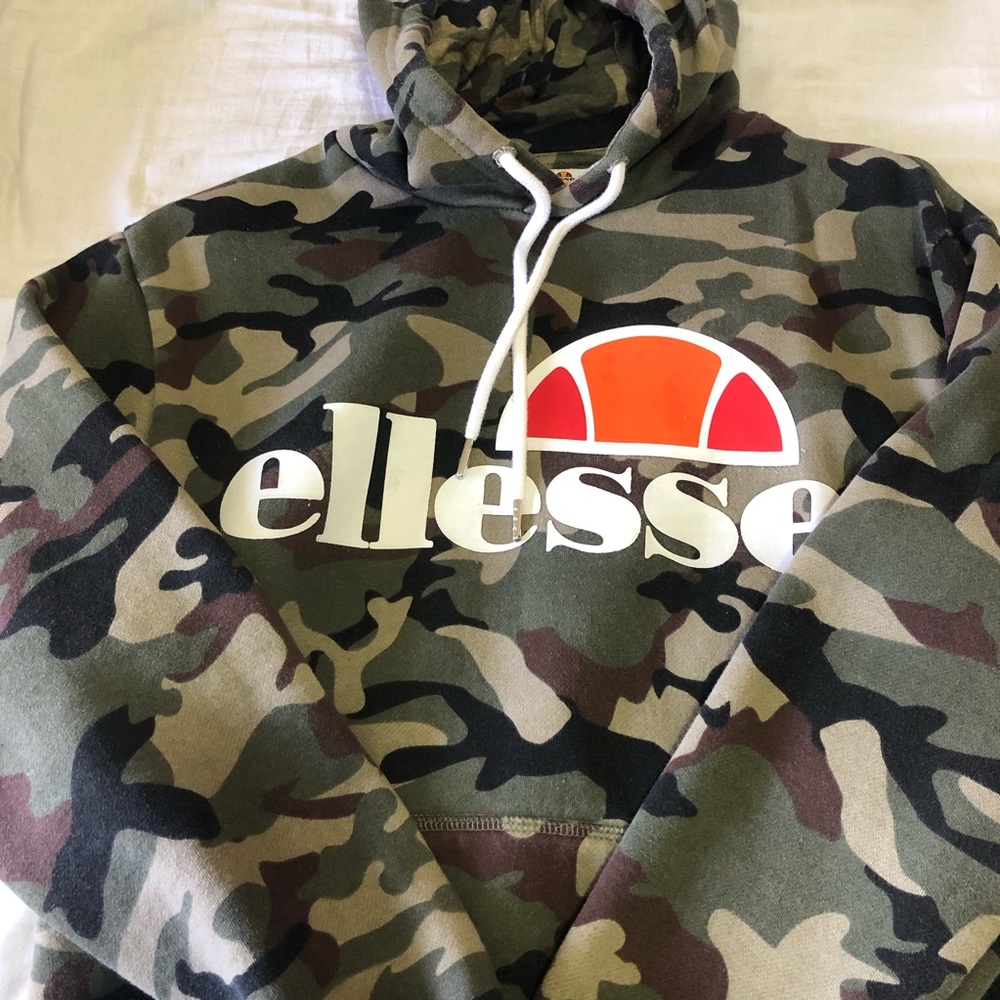 Ellesse Camo hoodie (camouflage) Men XS / Youth XL